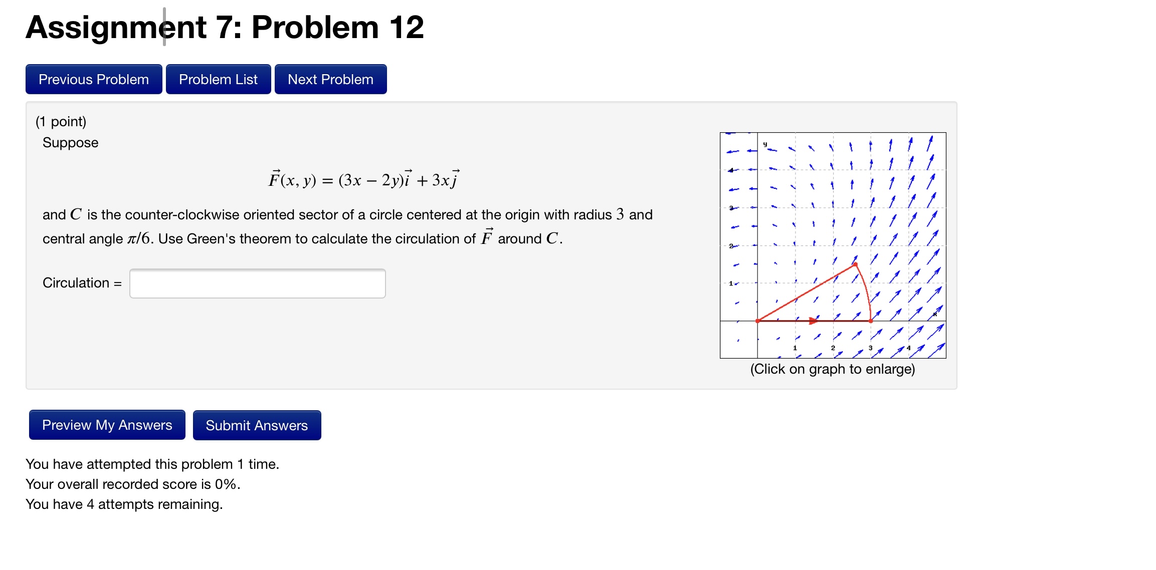 y) dy for the nonclosed path ABCD in the figure. D C