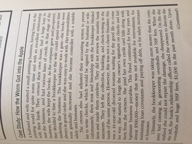 Need a liitle help in this priject for Fraud class. based