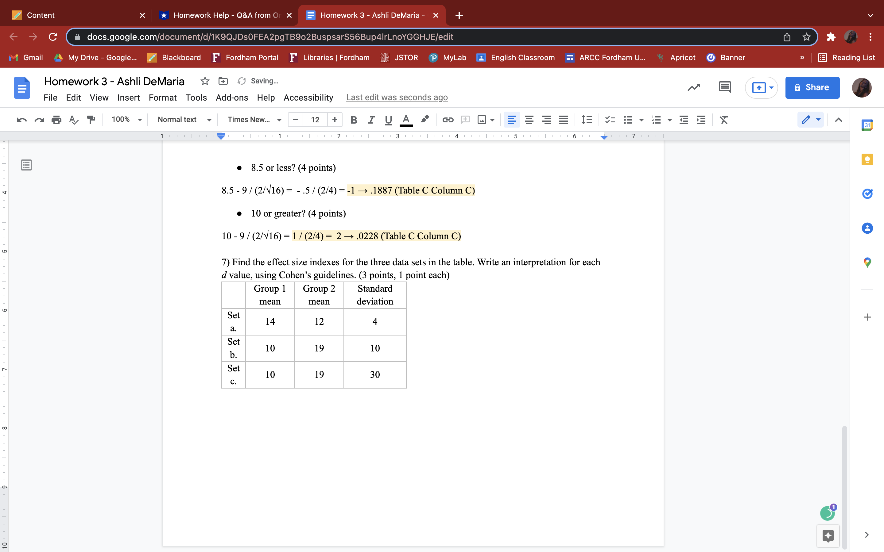 Content X *Homework Help - Q&A from Or x Homework 3