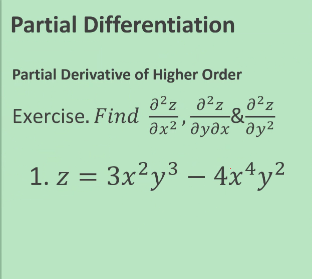 Exercises 2. y = "( eate a ) at (0,a) 72+4 at