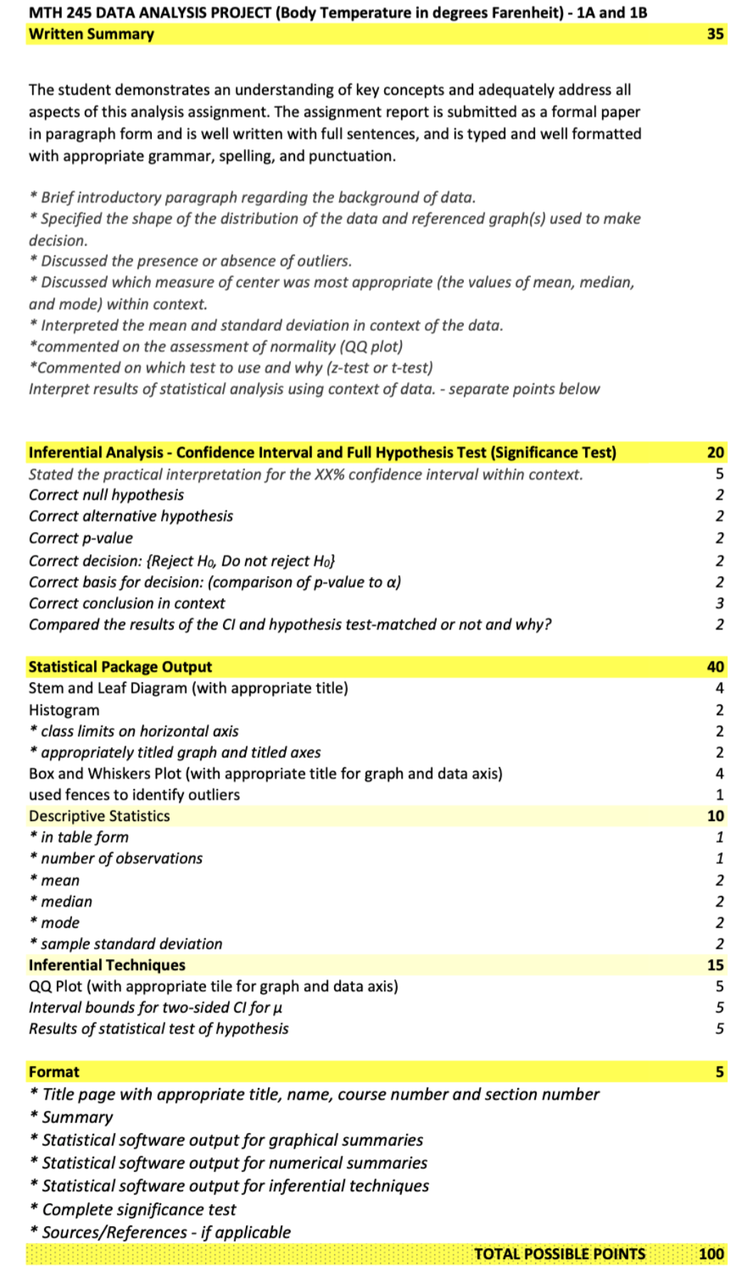 MINITAB, or SPSS). However, if you use other software, you are on