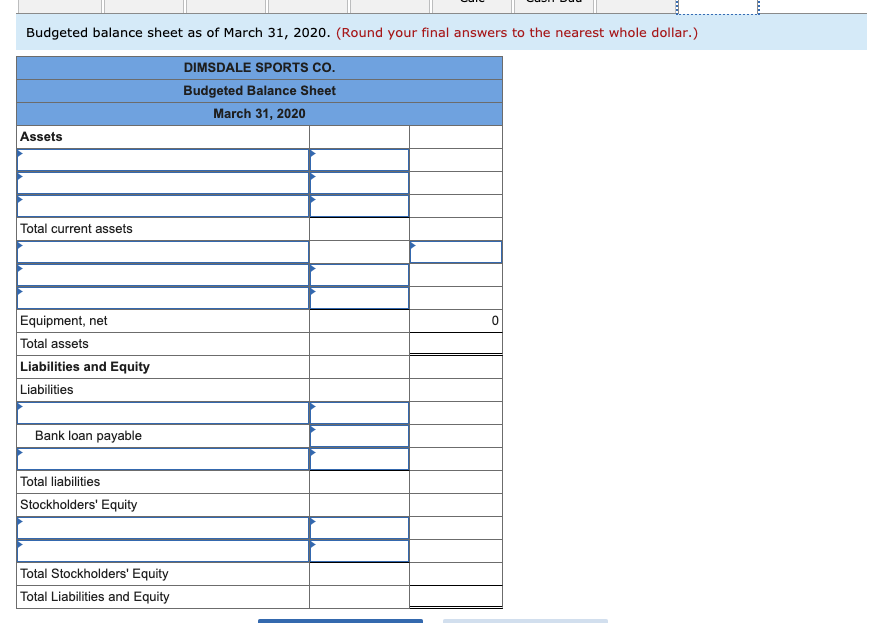 desired level. which is 20% of the next month's expected sales [in