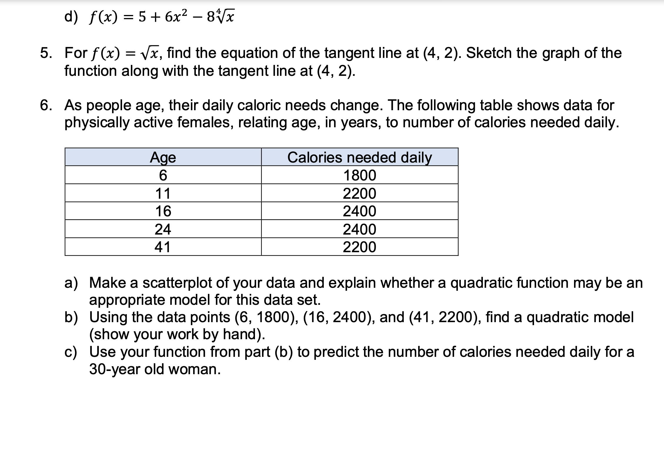the derivative to find 2% for y = m. 3. For f