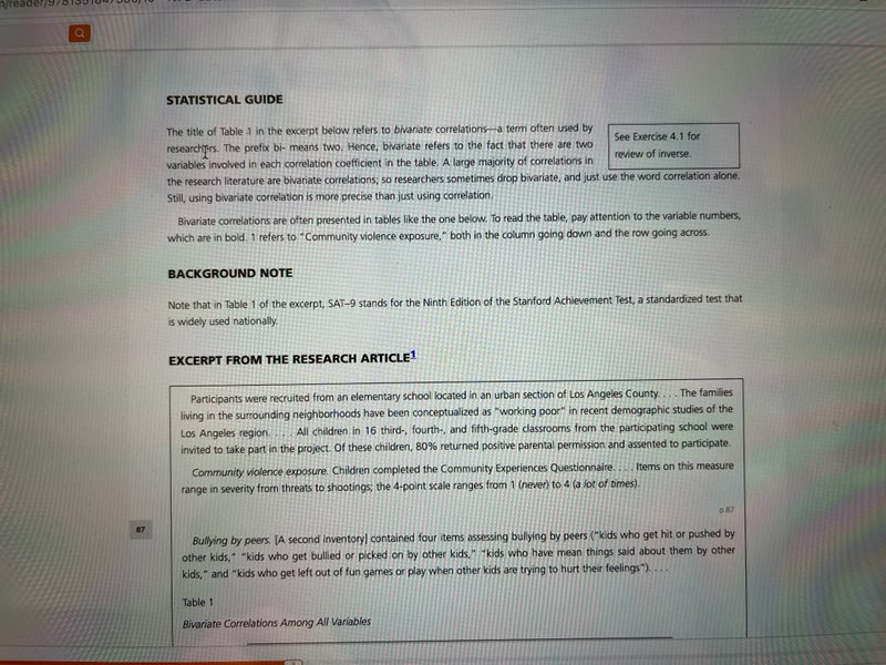  Please answer the "Factual Questions" Using the information attached STATISTICAL GUIDE