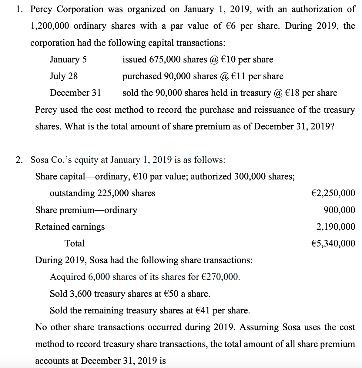 $175,000 on October 1 and is required to pay ?180,000 on March