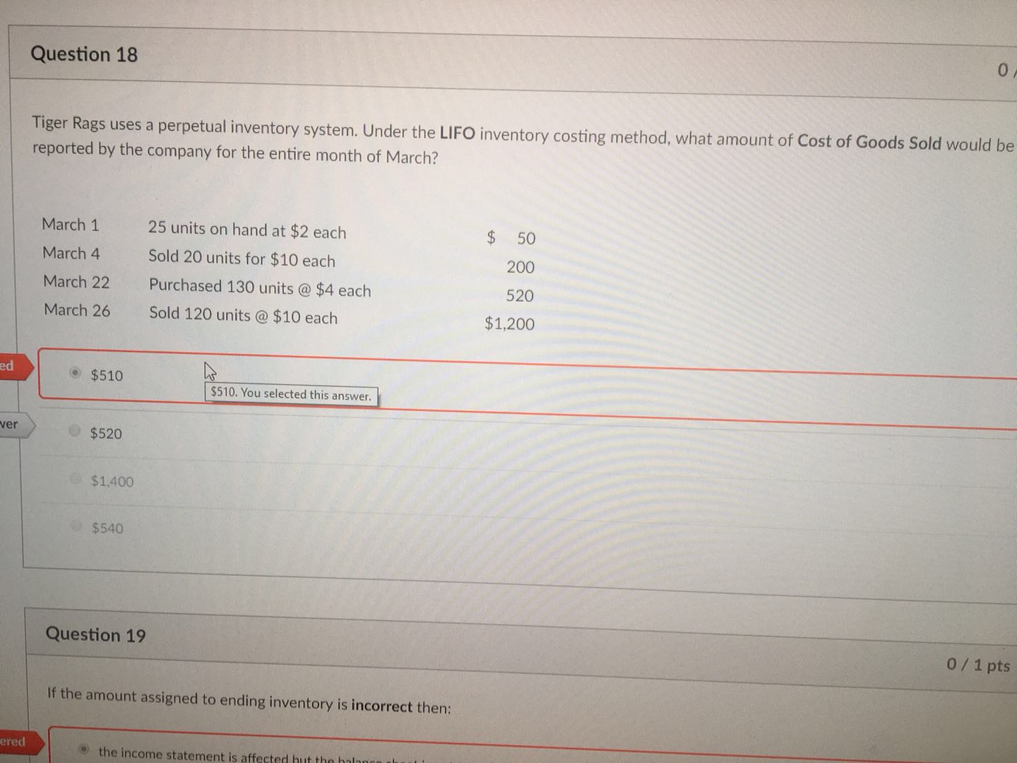 $150 214 208 wer @ $255 S270 , $260 $245 Question 10