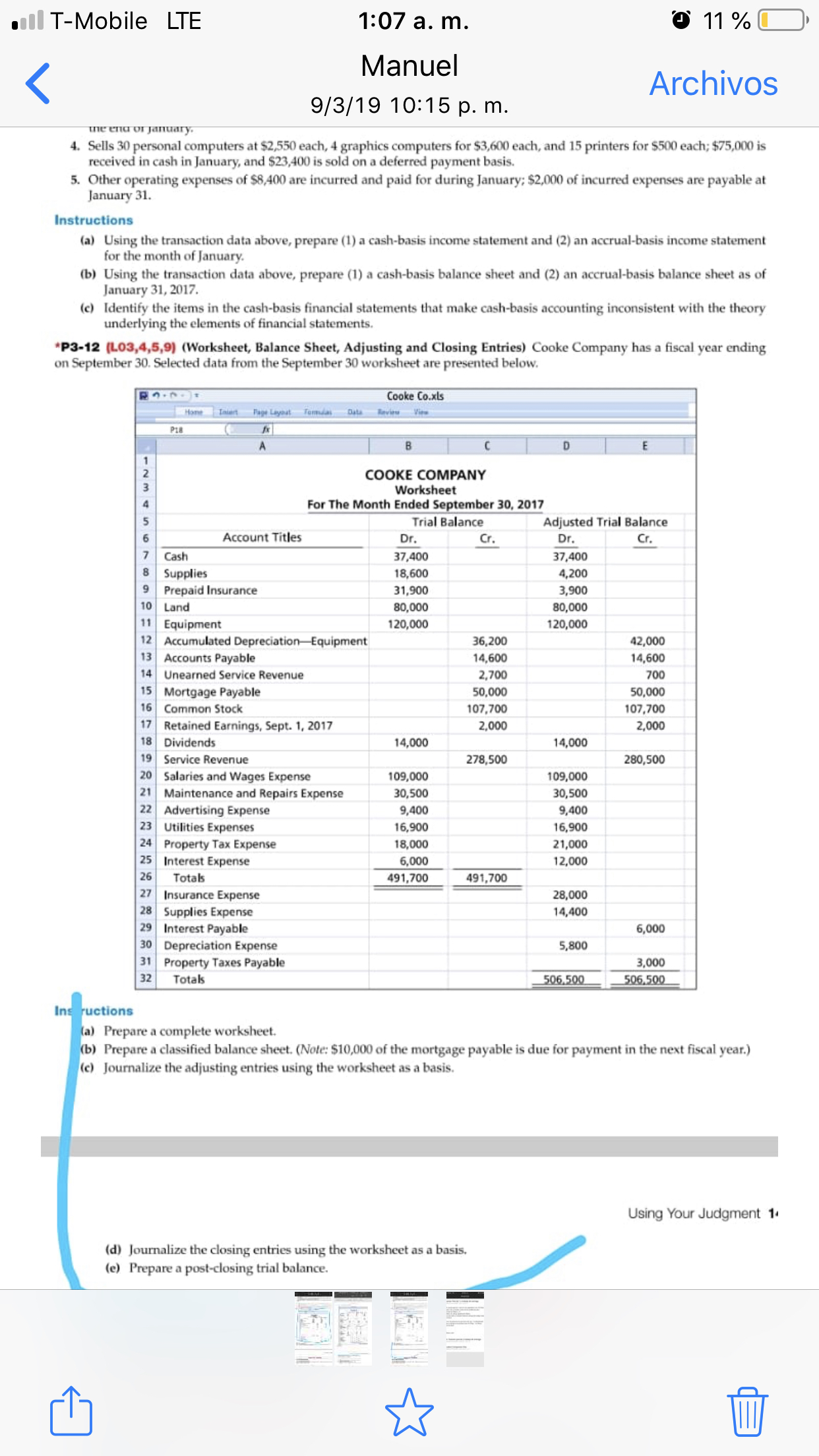  how do I journalize the adjusting entries using the worksheet as