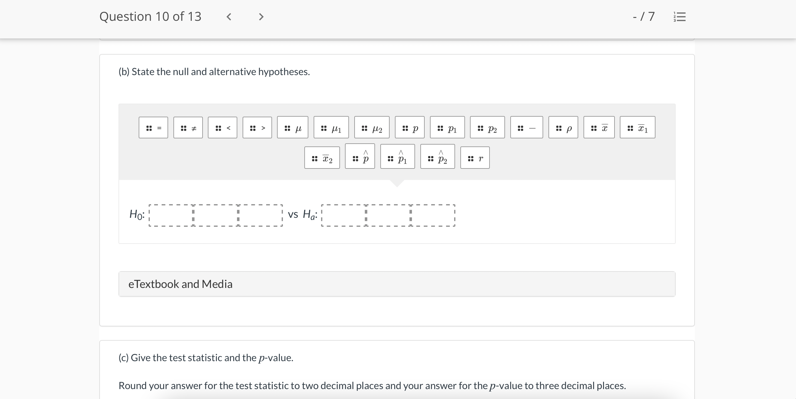 101 in Group 2 voted. (a) Find the relevant sample proportions in