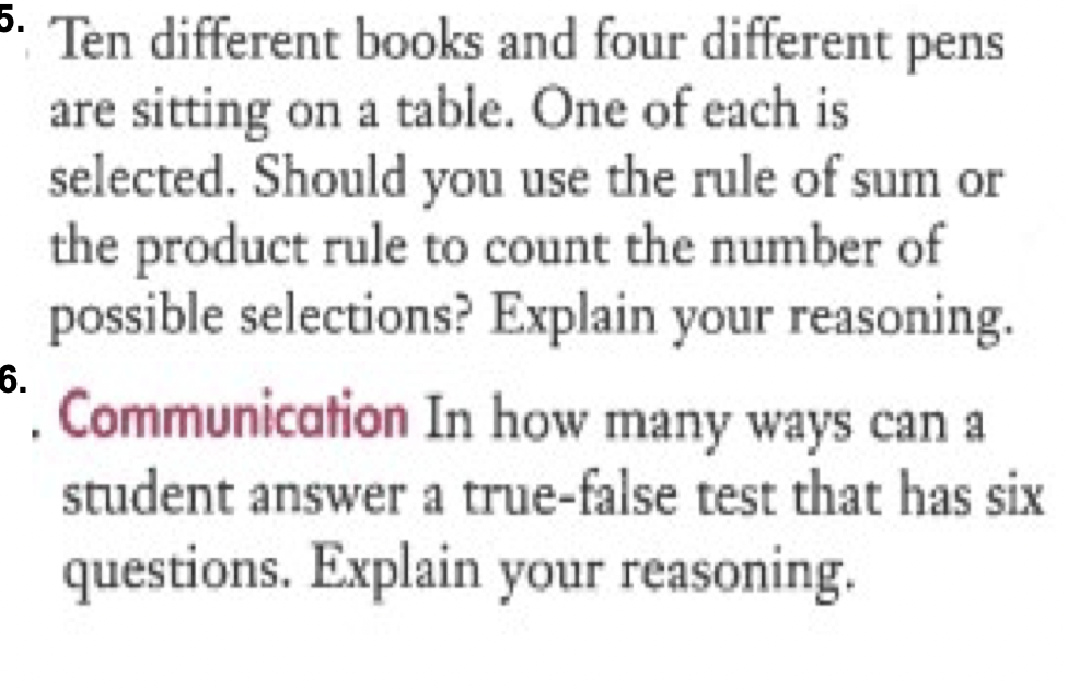 socks? b) How many different three-scoop cones can be made from vanilla,