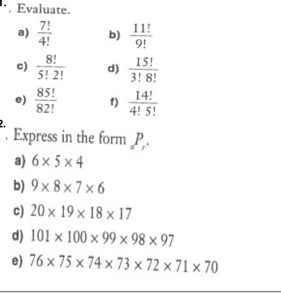 number of possible selections? Explain your reasoning. 6'. Communicalion In how many
