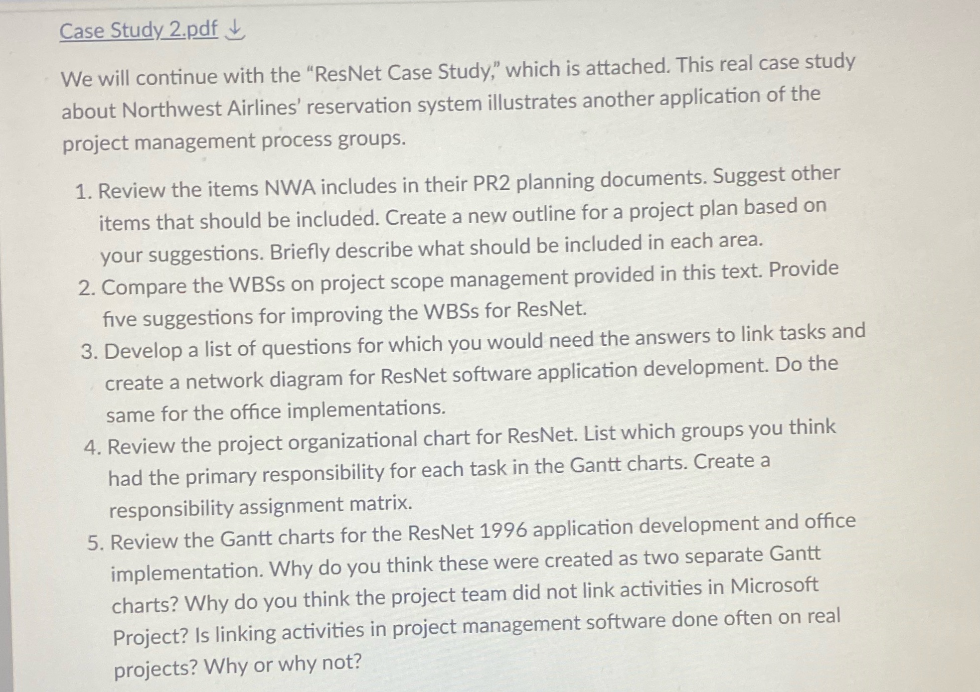  Case Study 2.pdf 4 We will continue with the "ResNet Case