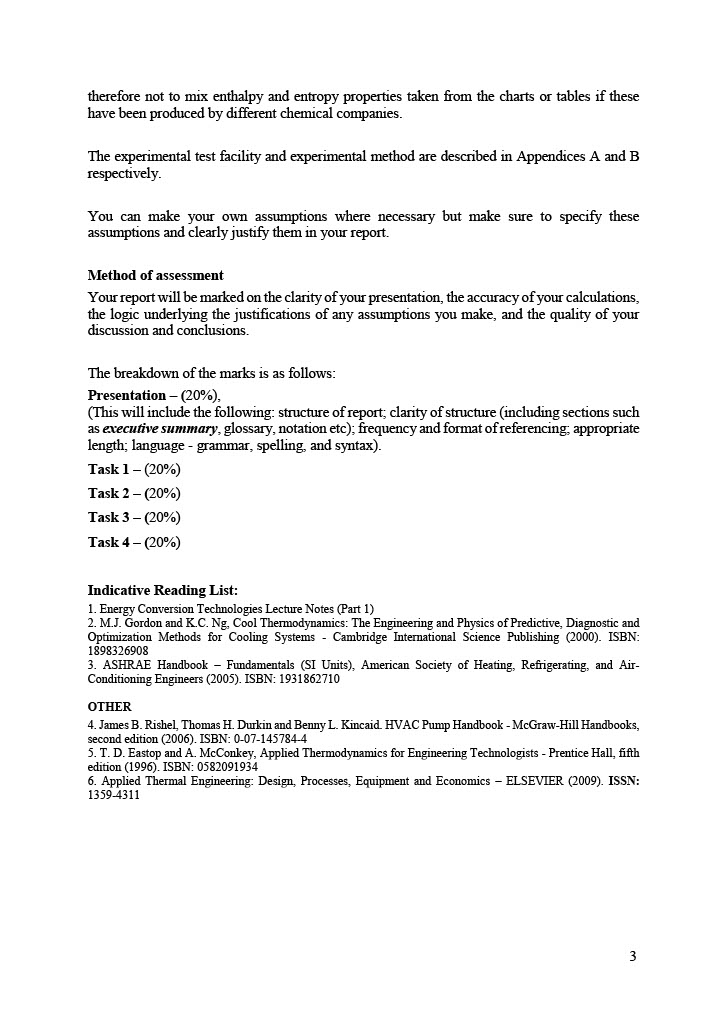 required to produce a written report on the energy performance of the