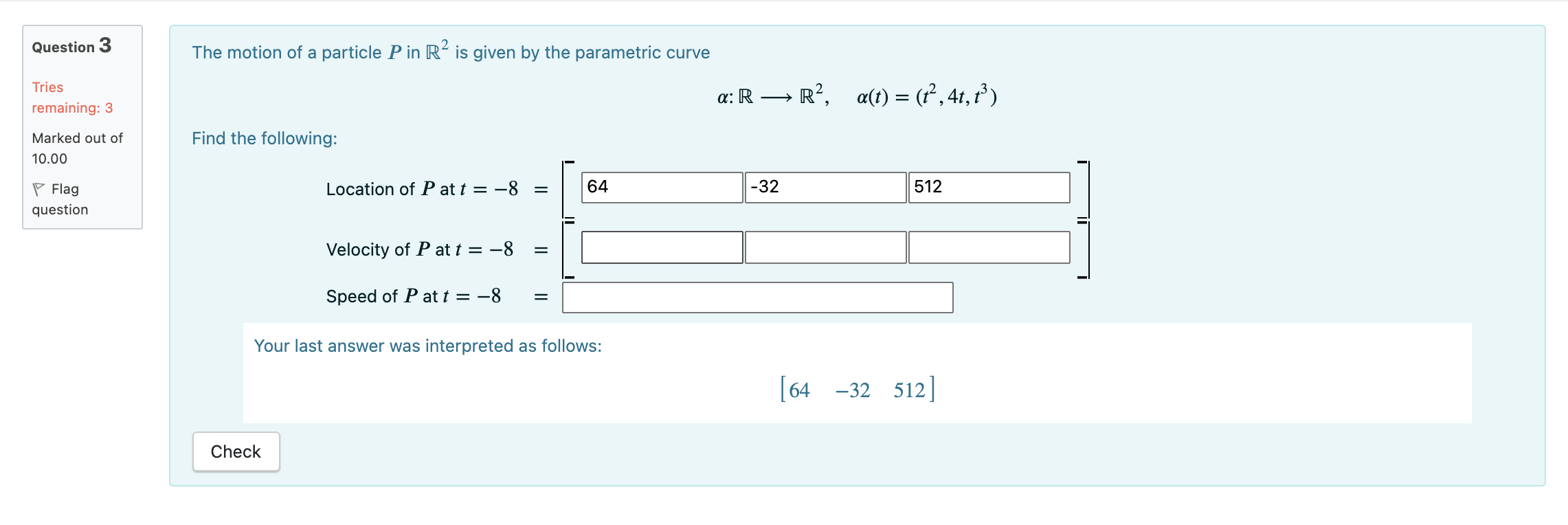 Can u guys help me in solving this question Question 3