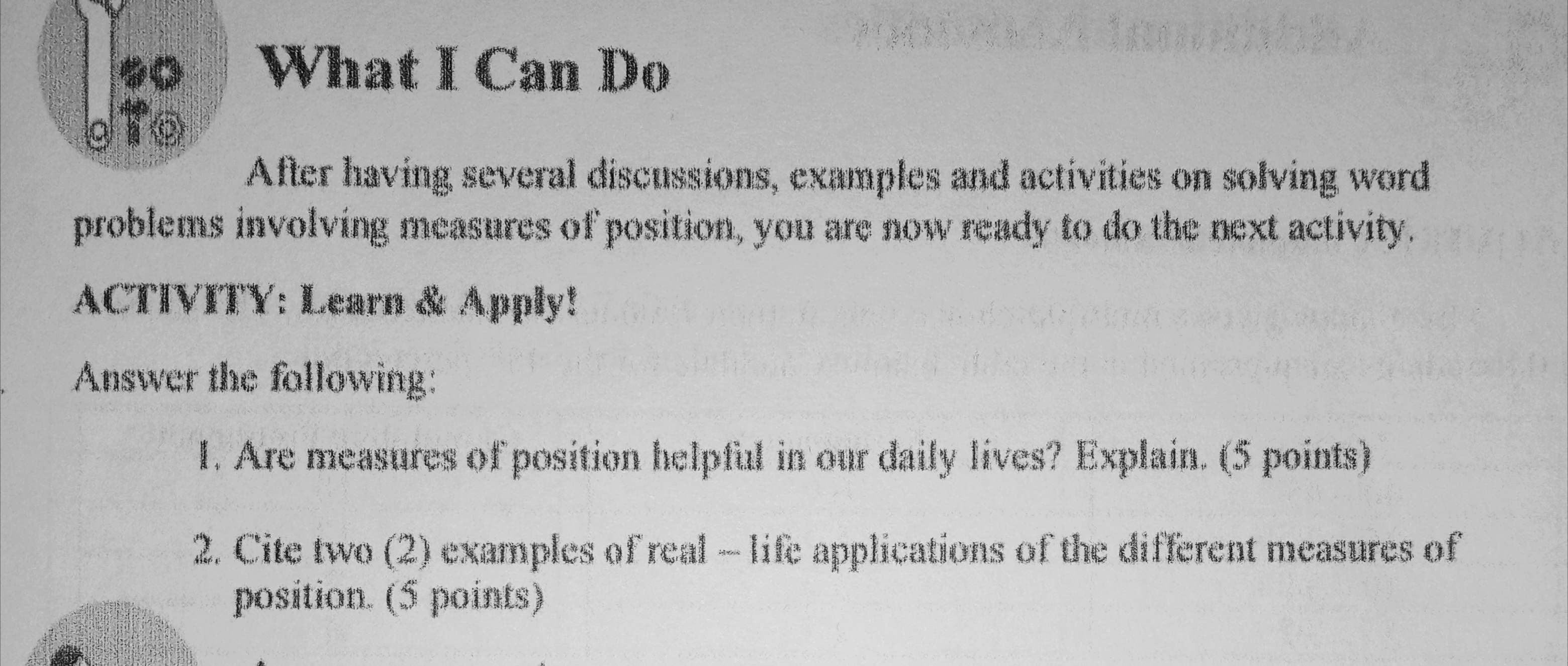 represents the age distribution of a sample of 100 people covered by