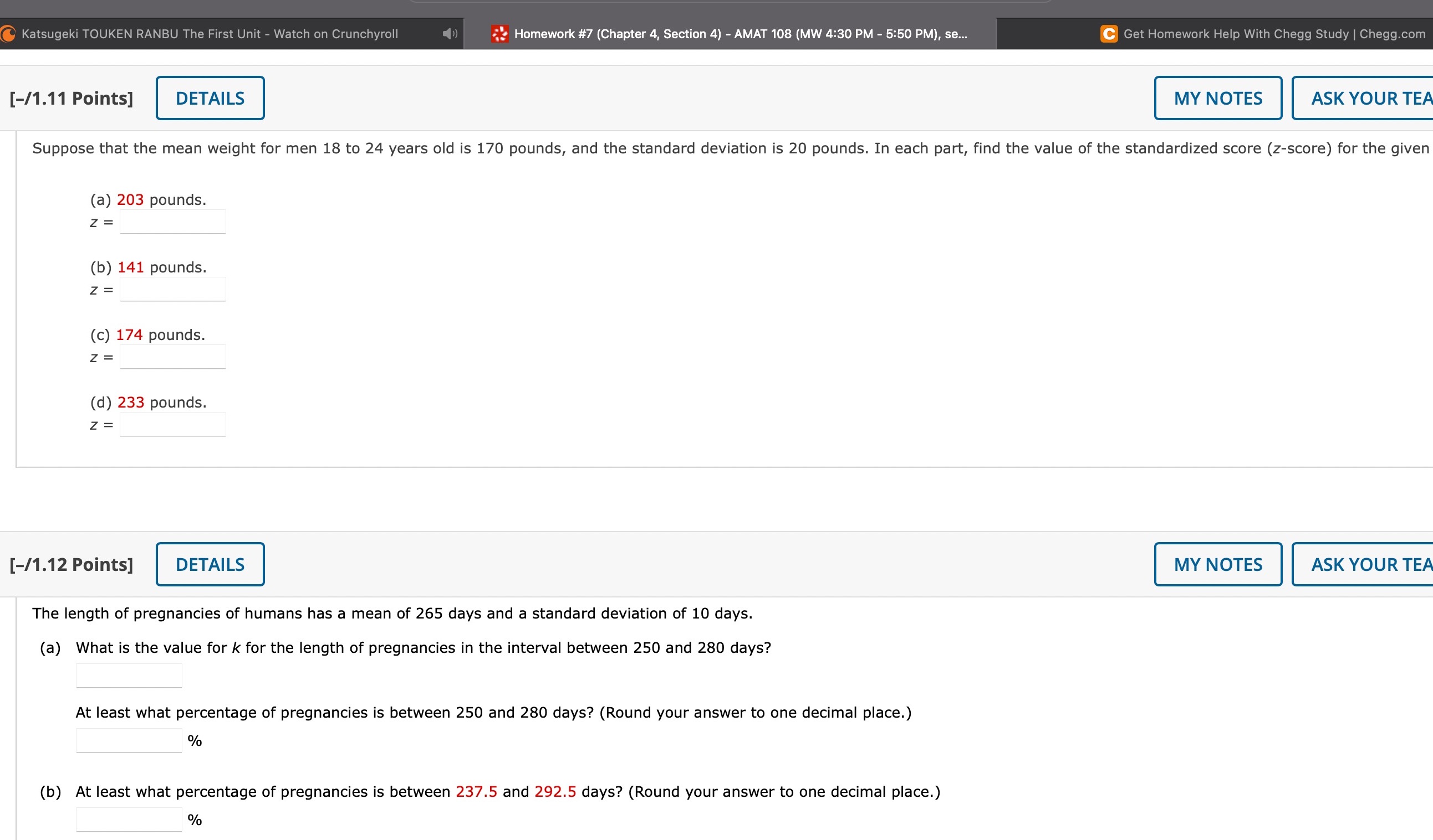 4230 PM - 5:50 PM), se... [-I1.11 Points] DETAILS MY NOTES |