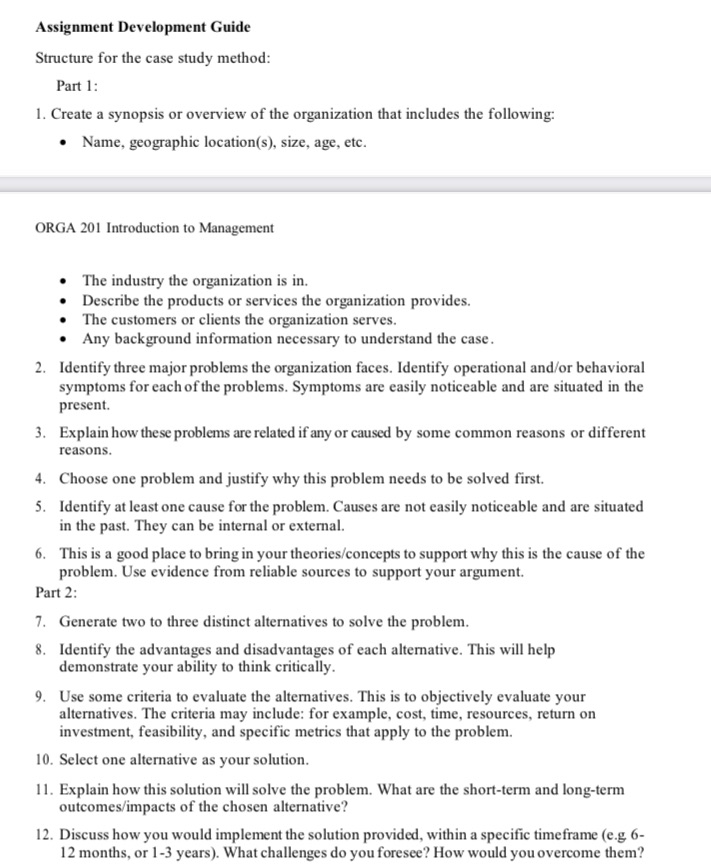  Do the following work using the company Lululemon Assignment Development Guide