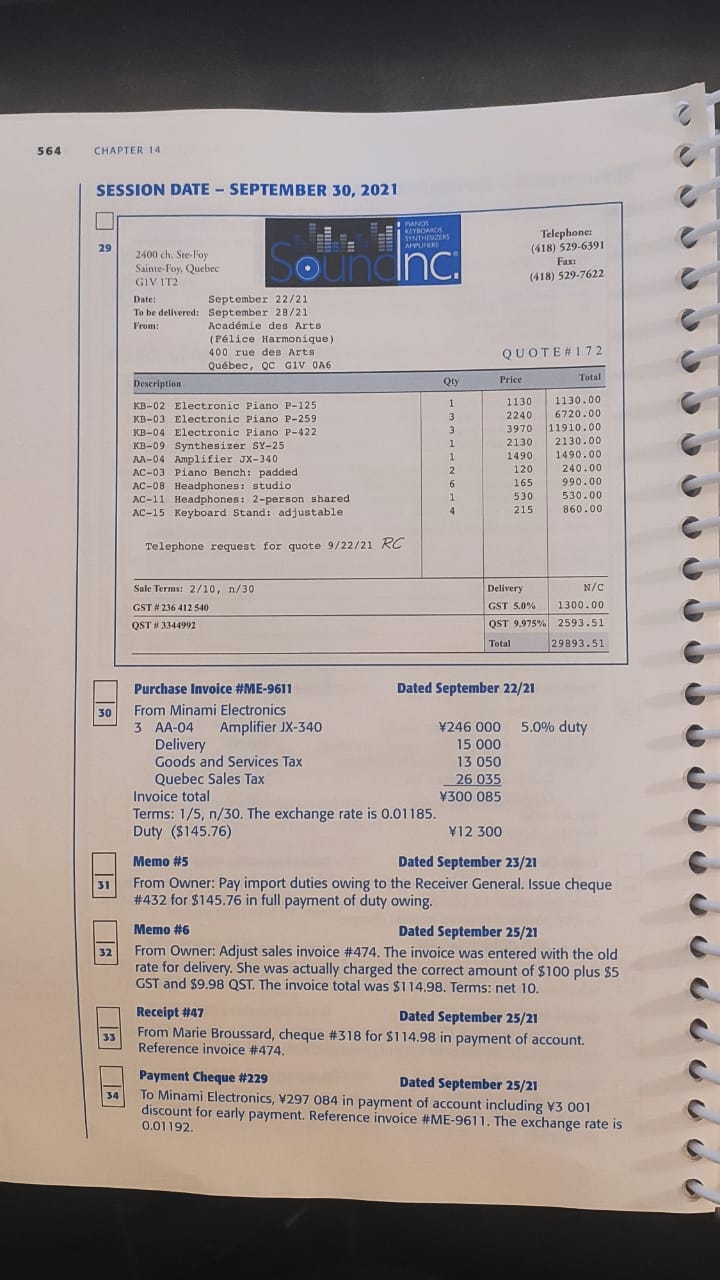 Chart of Accounts shortcuts list arrow and click Modify Account to open