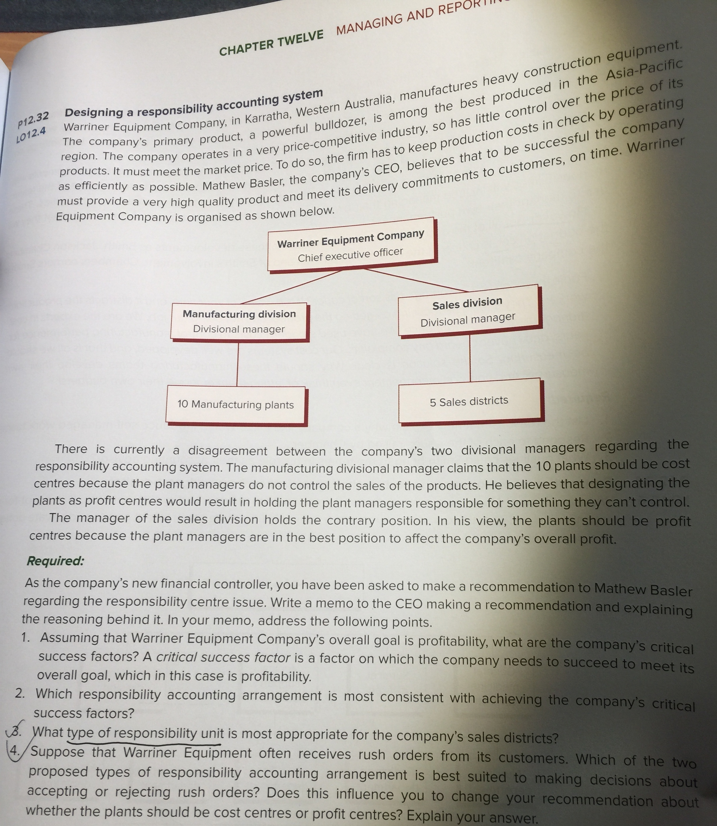 question, please. ND ve MANAGING A L cHAPTER TWE heaVy ting 5y