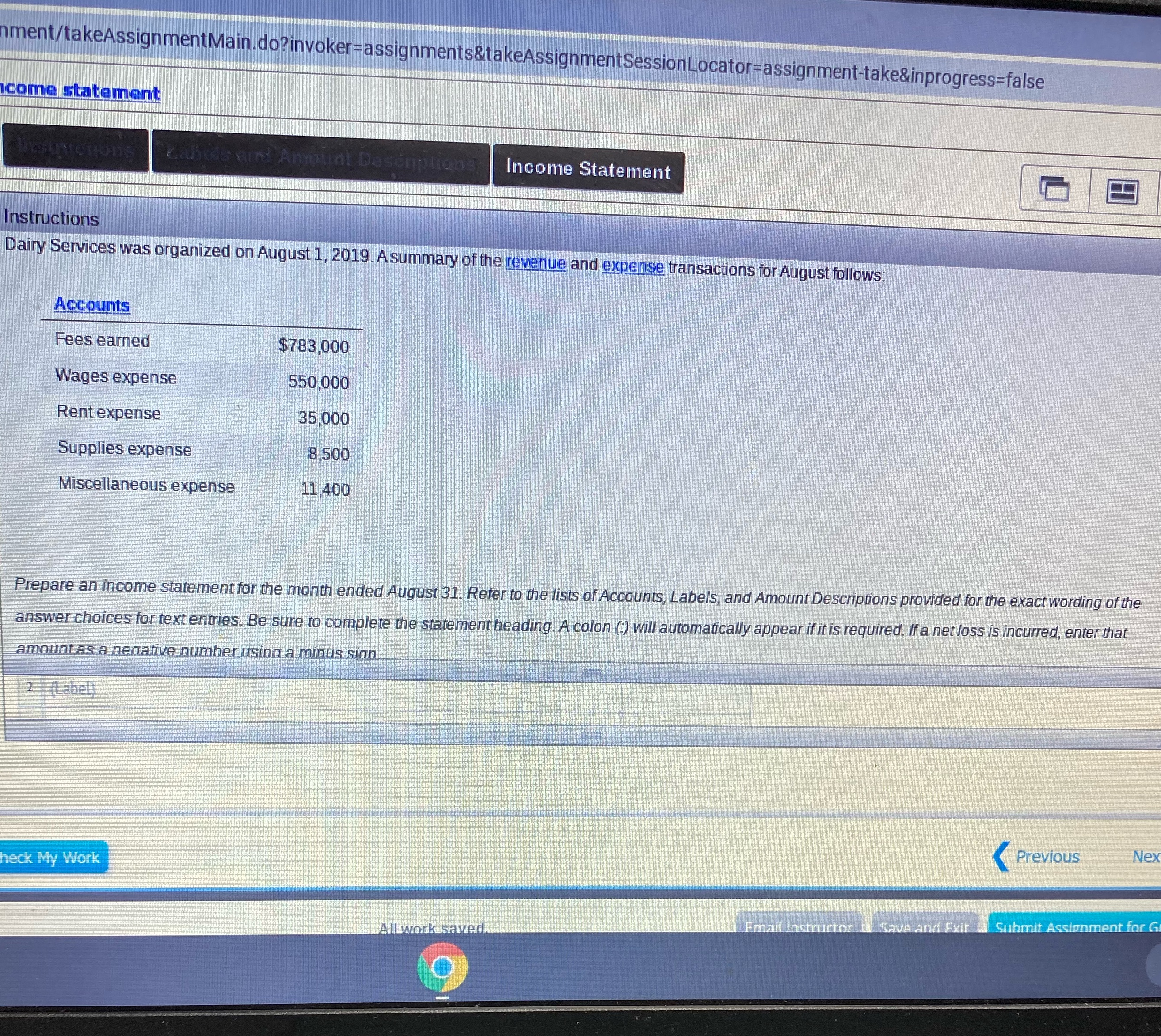  Need this answered pls ment/takeAssignmentMain.do?invoker=assignments&takeAssignmentSessionLocator=assignment-take&inprogress=false come statement call Income Statement Instructions