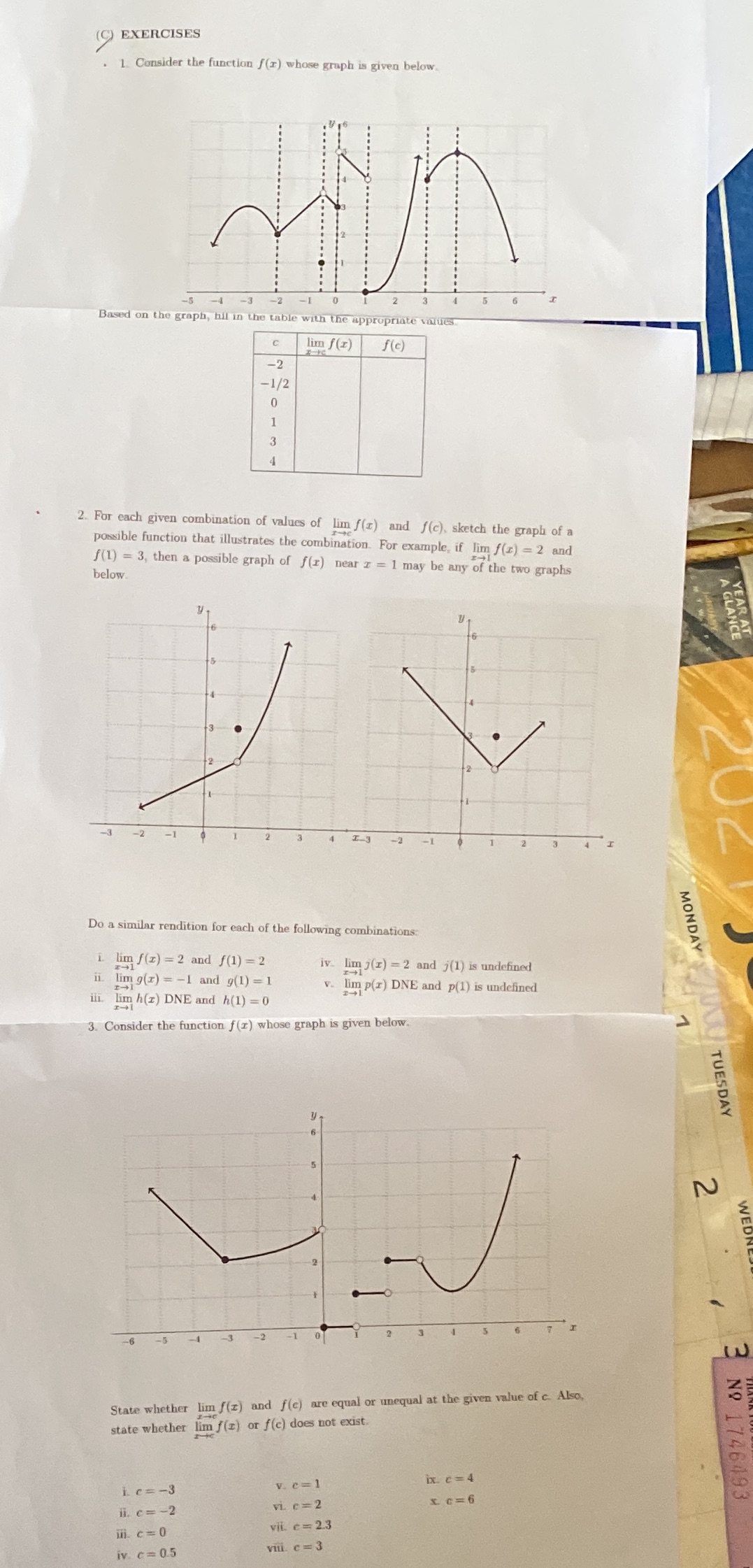 whose graph is given below -5 -4 -3 - 2 -1 0
