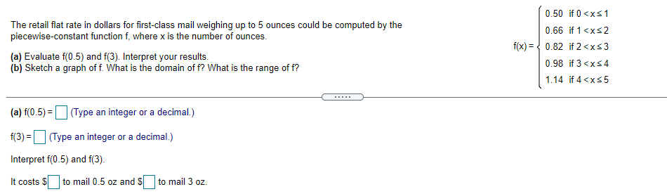 your results. (b) Sketch a graph off. What is the domain off?