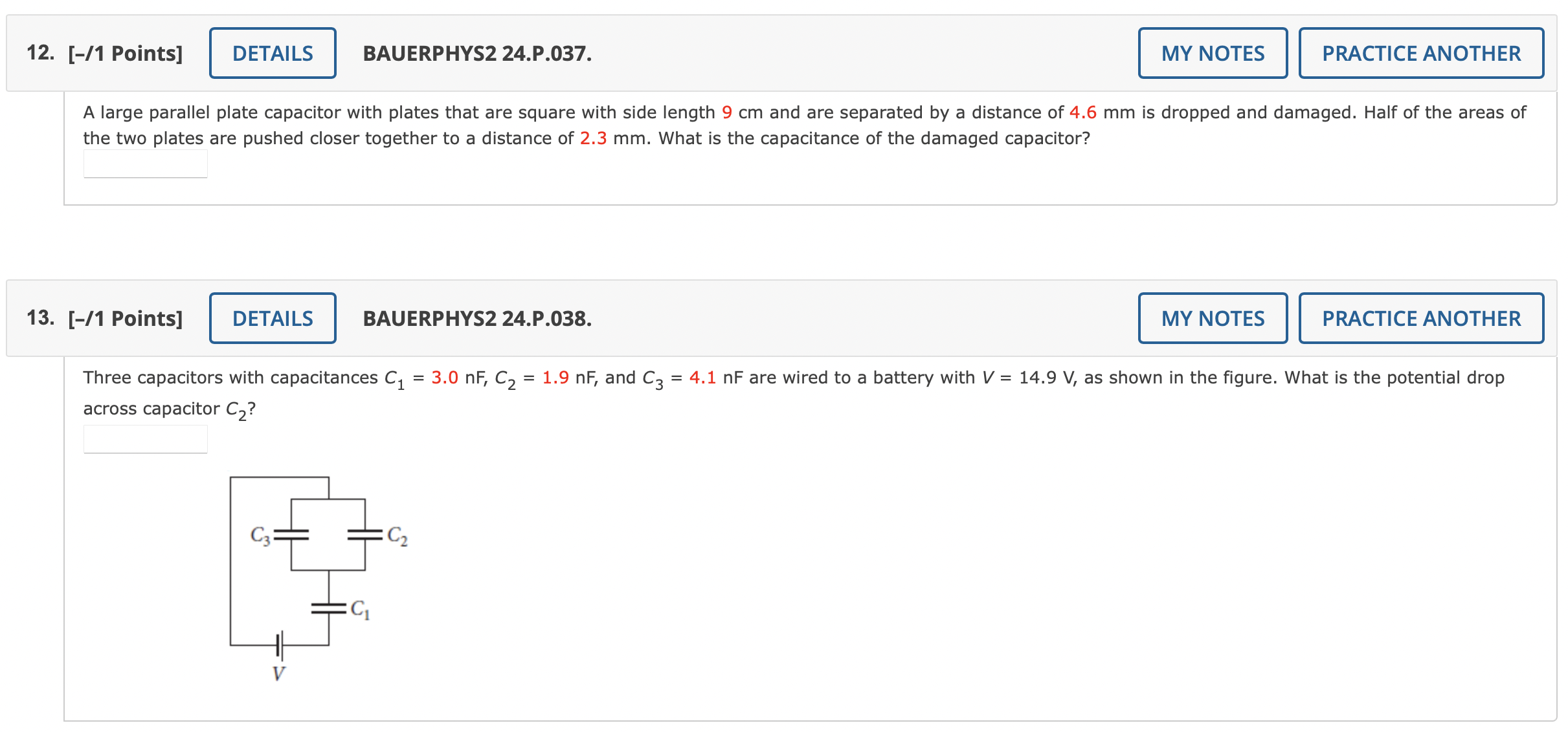  12. [-/1 Points] DETAILS BAUERPHYS2 24.P.037. MY NOTES PRACTICE ANOTHER A