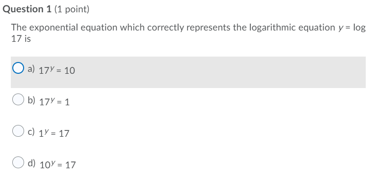 H\fQuestion 3 {1 point) I The magnitude of an earthquake can be