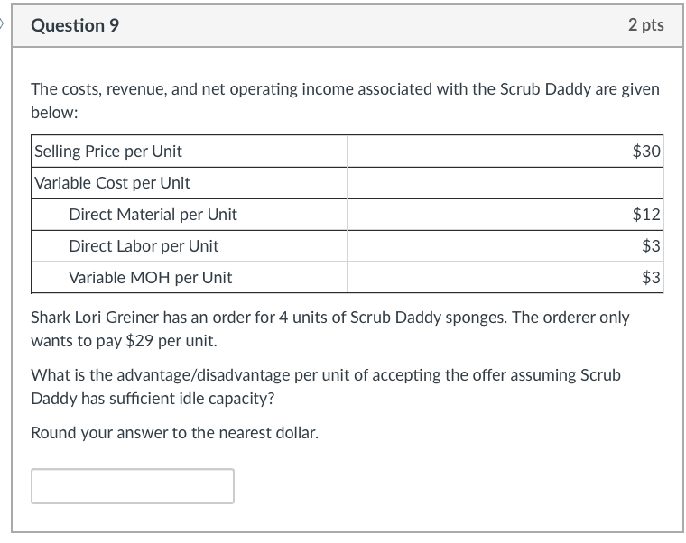 answer to the nearest dollar. E Question 6 2 pts Kanve West