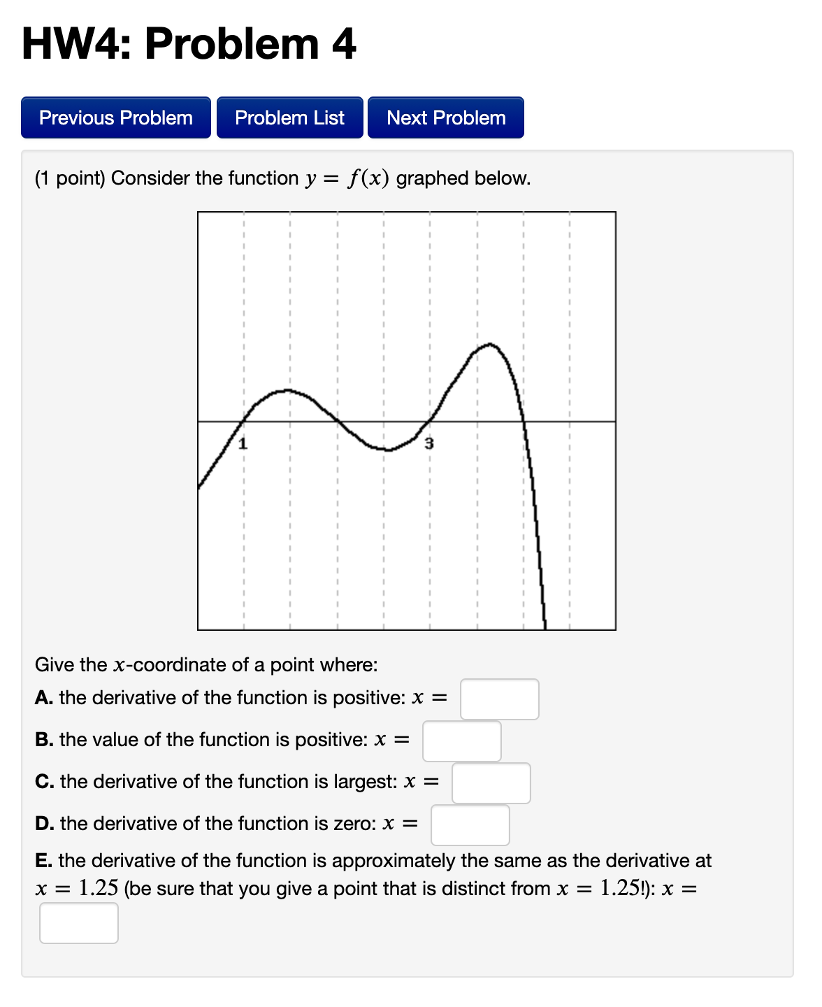 Previous Problem Problem List Next Problem (1 point) Use algebra to evalute