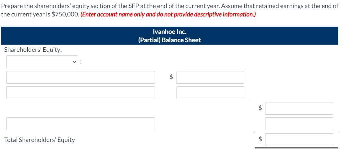 During the current year, the following transactions occurred: 1. The company issued