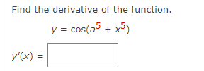 derivative dy/dx. dy = dxConsider the following equation. 8x2 - v2 =