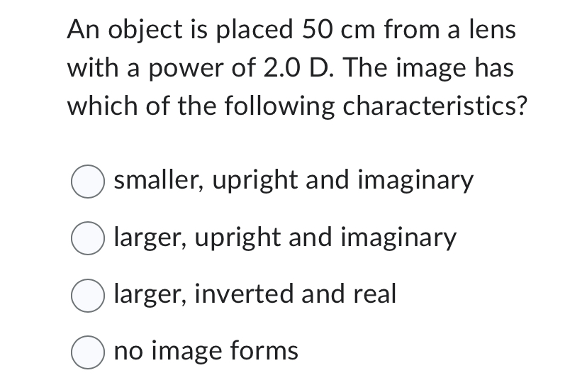 ( V 3 > V 1 > V2An object is placed 50