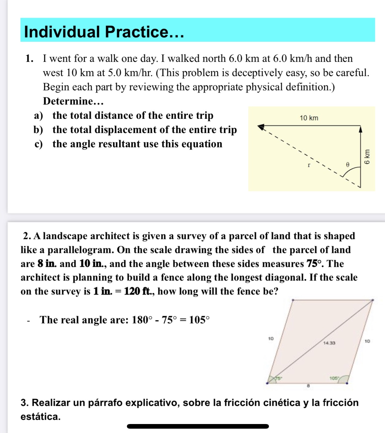 Please short answer. There are three exercises, number 3 is: 3. Make