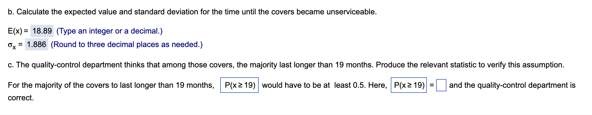 took six months or less to recoup their investment. The data table