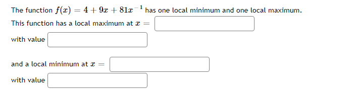 x =Consider the function f[.":) = 3:2 + 4:: 2. IL?) has