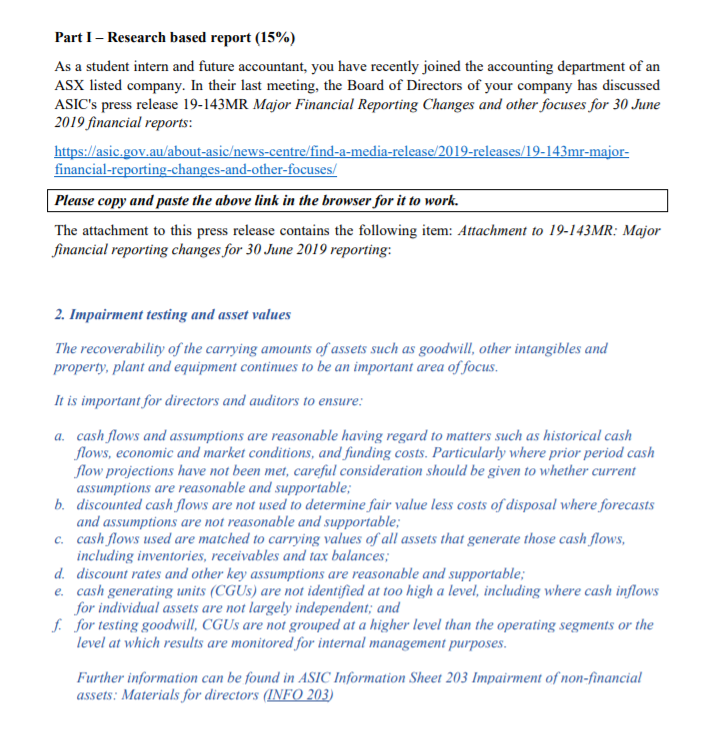 and future accountant, you have recently joined the accounting department of an