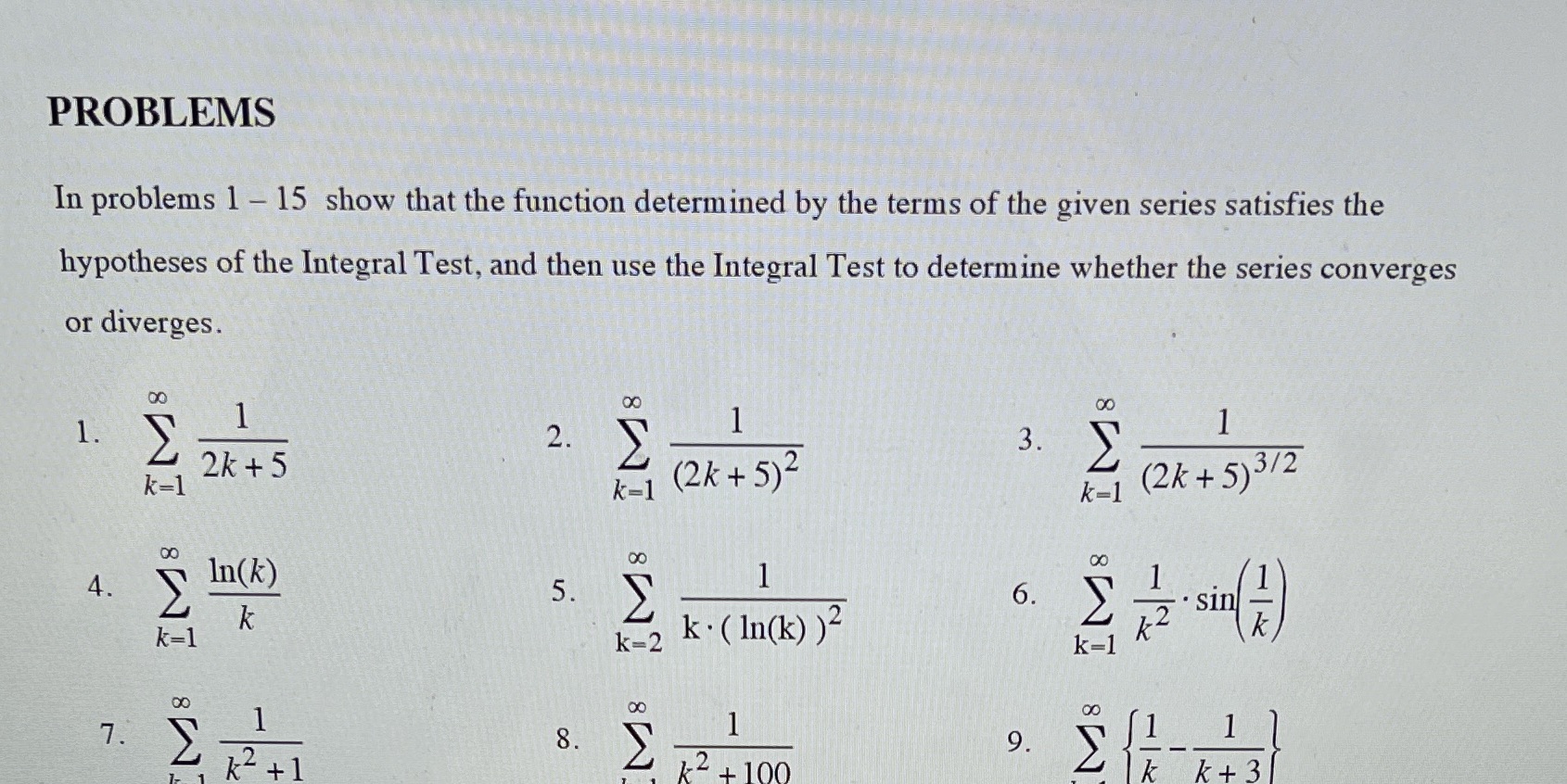 Number 2 plz PROBLEMS In problems 1 - 15 show that the