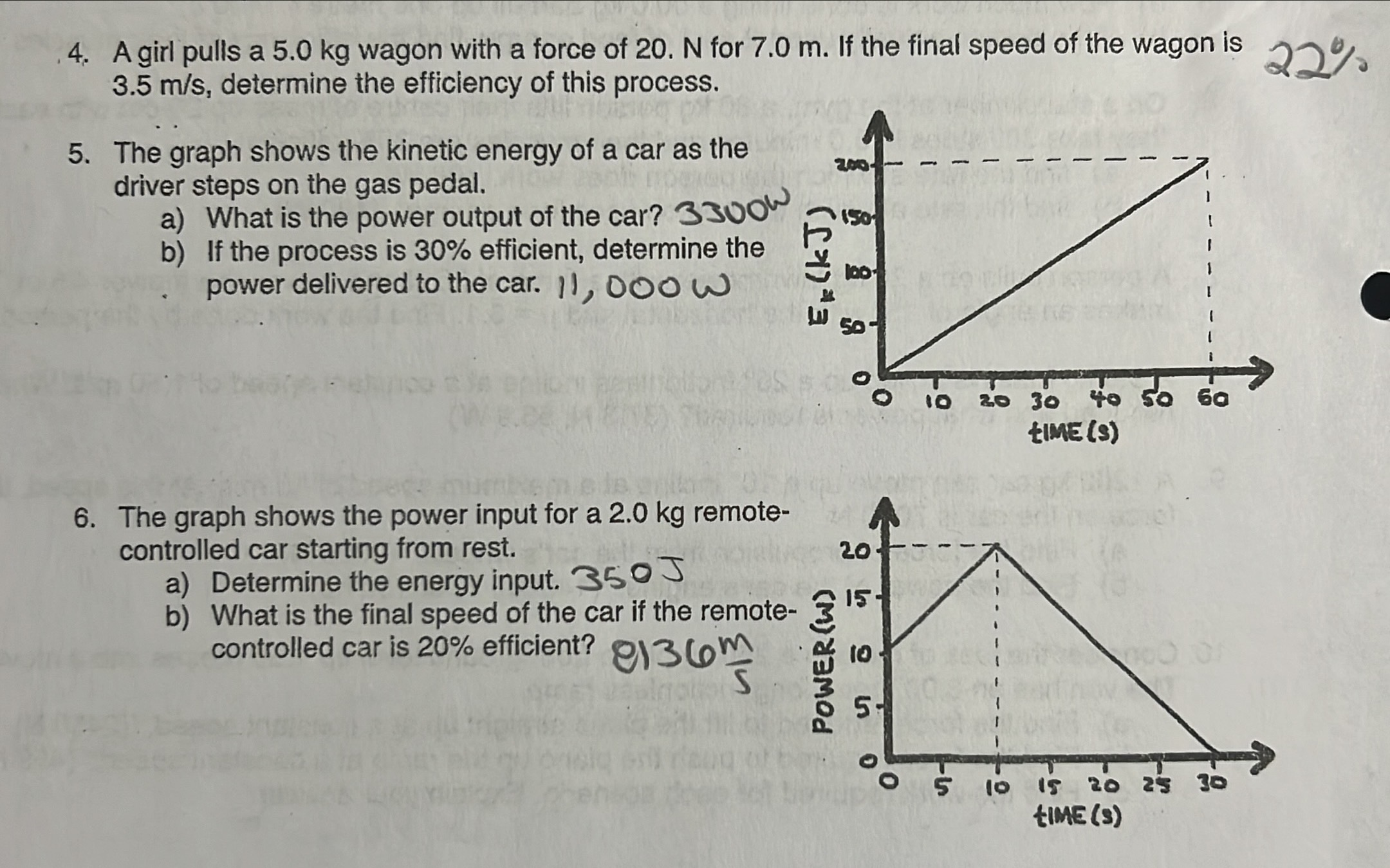 handle makes an angle of 20 with the horizontal and that has