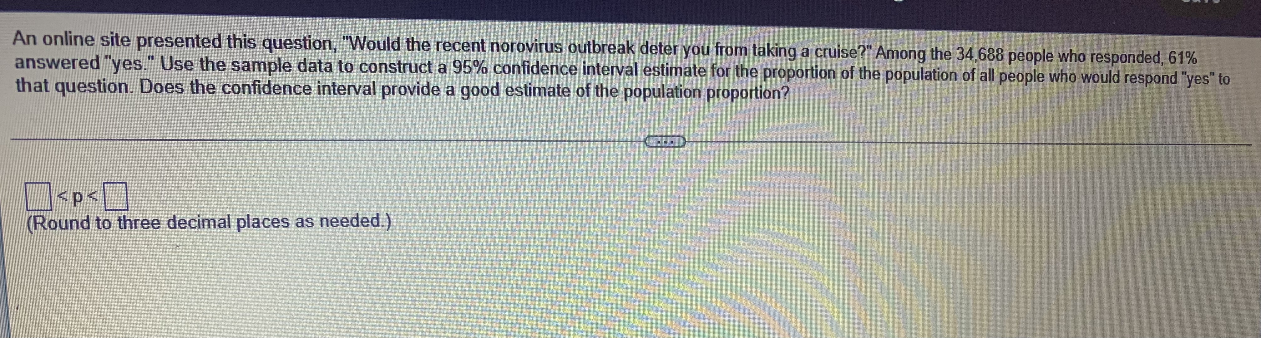 they felt vulnerable to identity theft. In the poll, n = 974