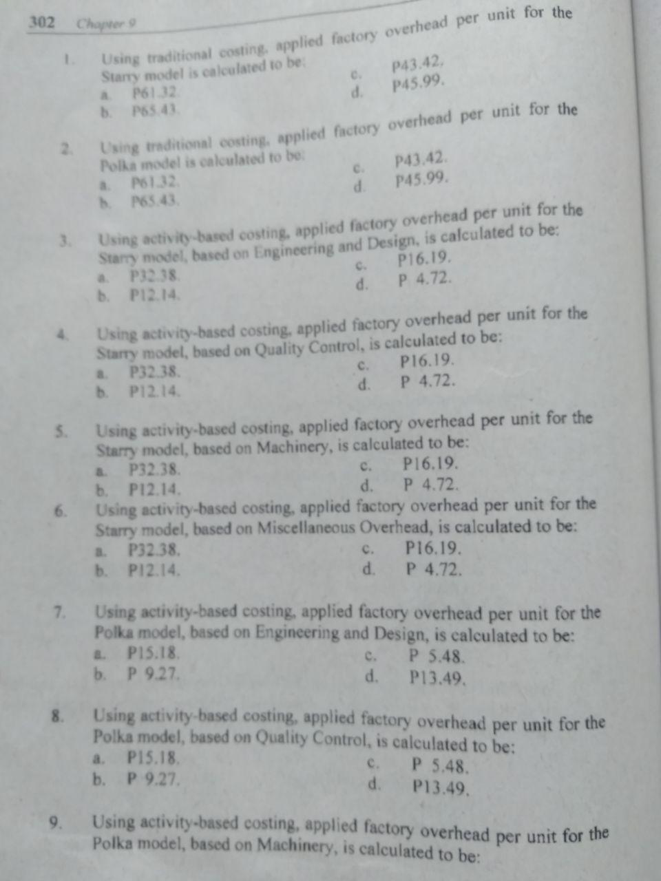 Mult 1-10 IV. Multiple Choice Items 1 through 10 are based