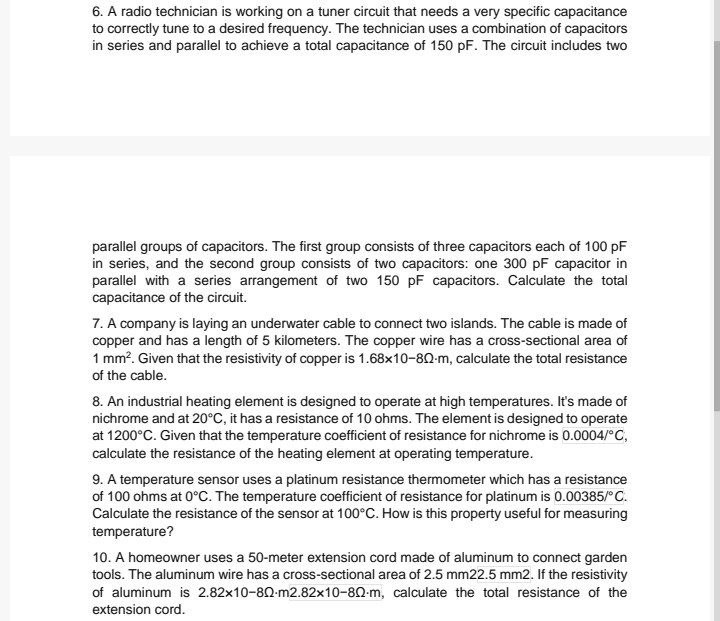 SUBJECT: PHYSICSComplete solutions and avoid using chatgpt and handwritten answers 6. A