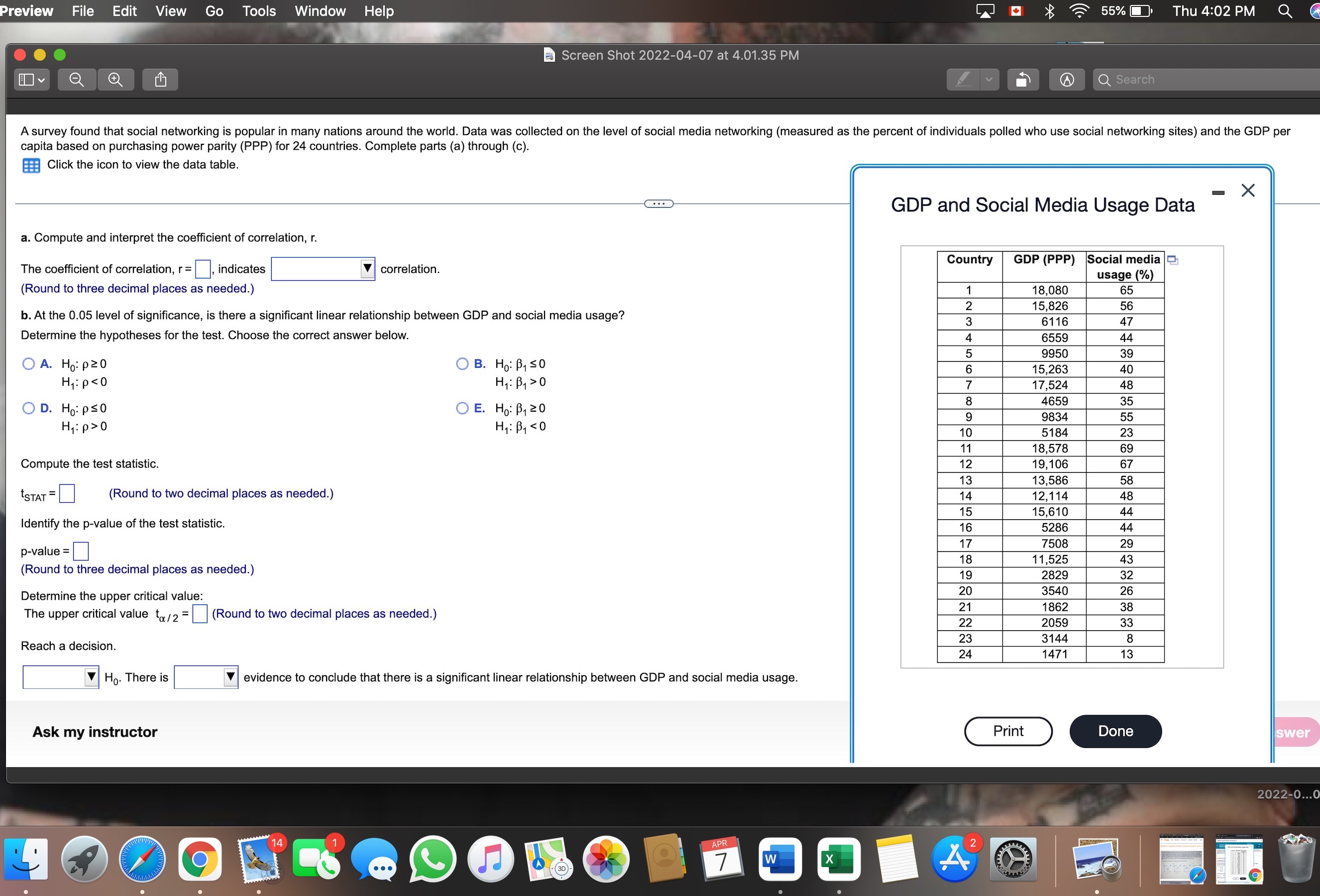 Preview e Edit View Go Tools Window Help $ 55% Thu