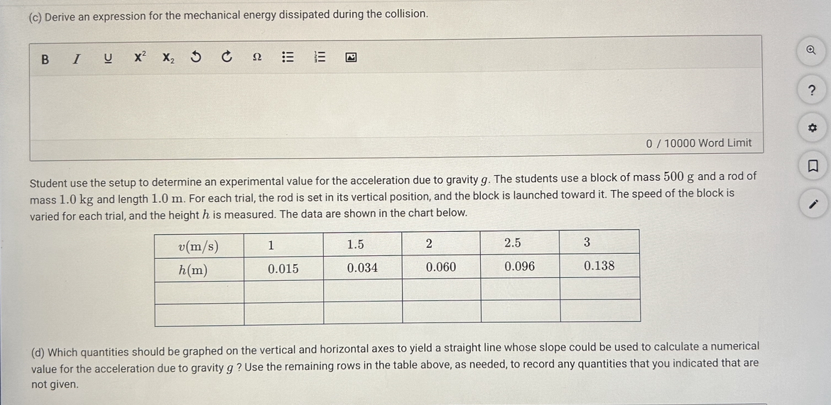  JUST ANSWER "e, f, g"Thank you! 2m, L 2 h m