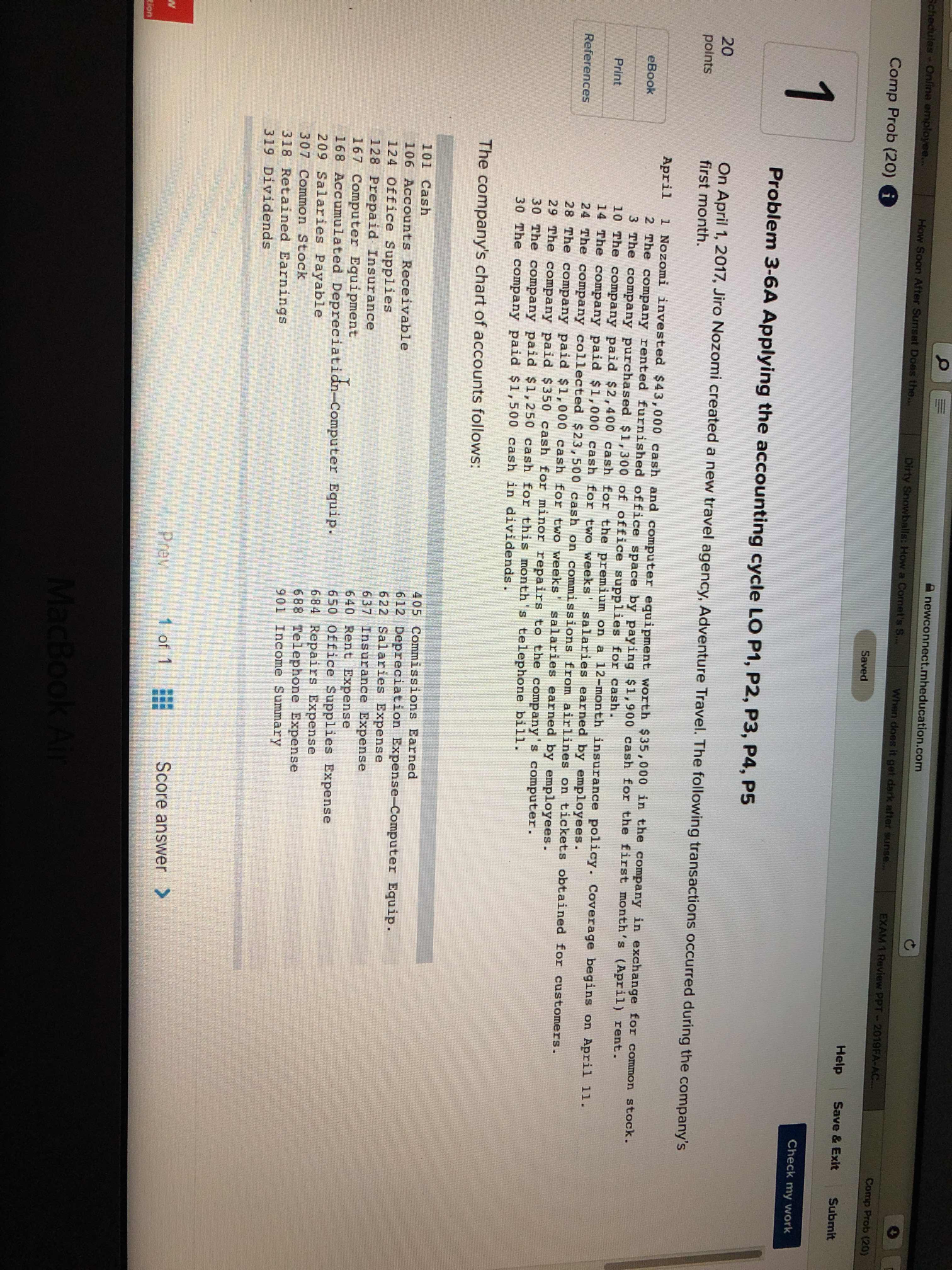  newconnect.mheducation.com How Soon A a Comet's S.. it dark after sunse...