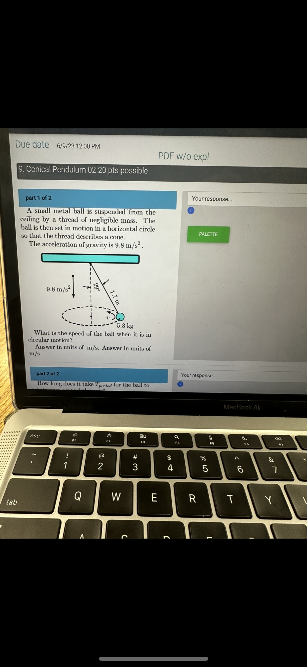 circle. , i. angular force , 2A centrifugal force 3- frictional force