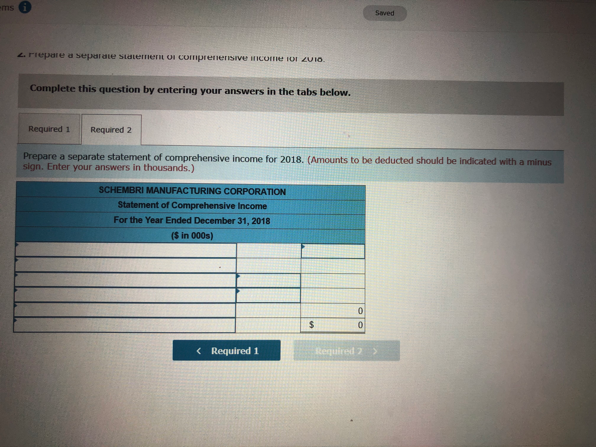 understand what I'm doing wrong The following income statement items appeared on