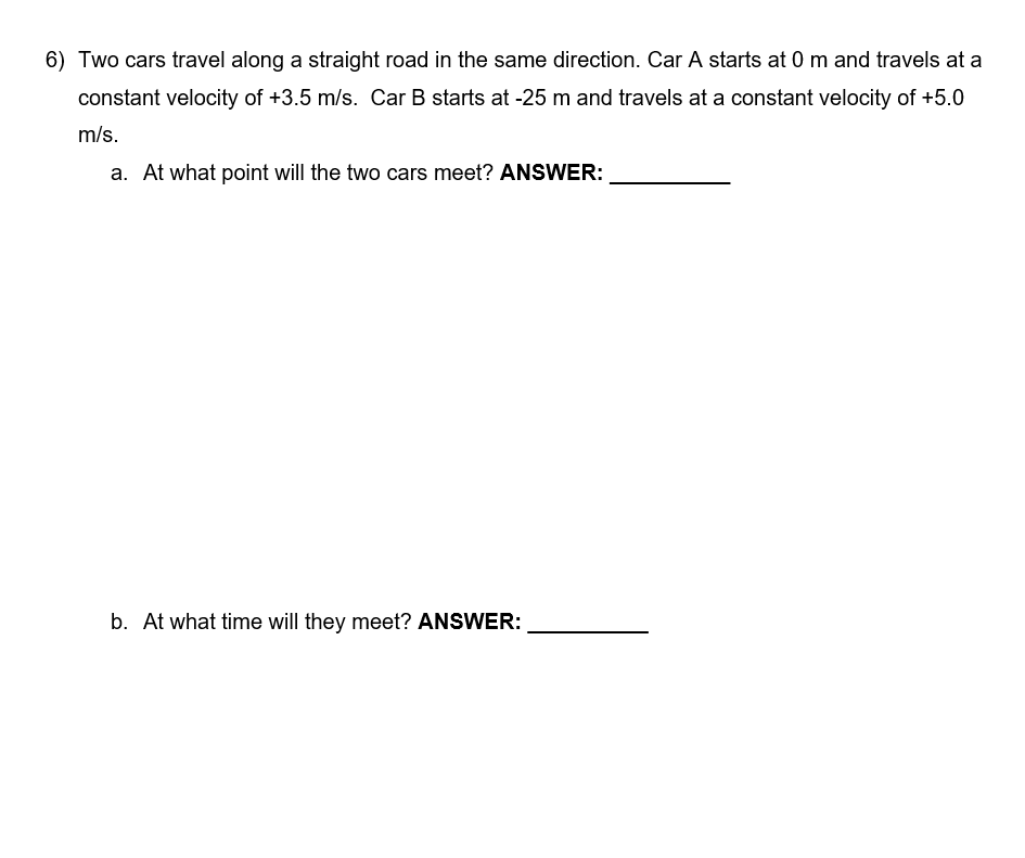 - 1.5 m/s (which takes 148 seconds). Make all changes in speed