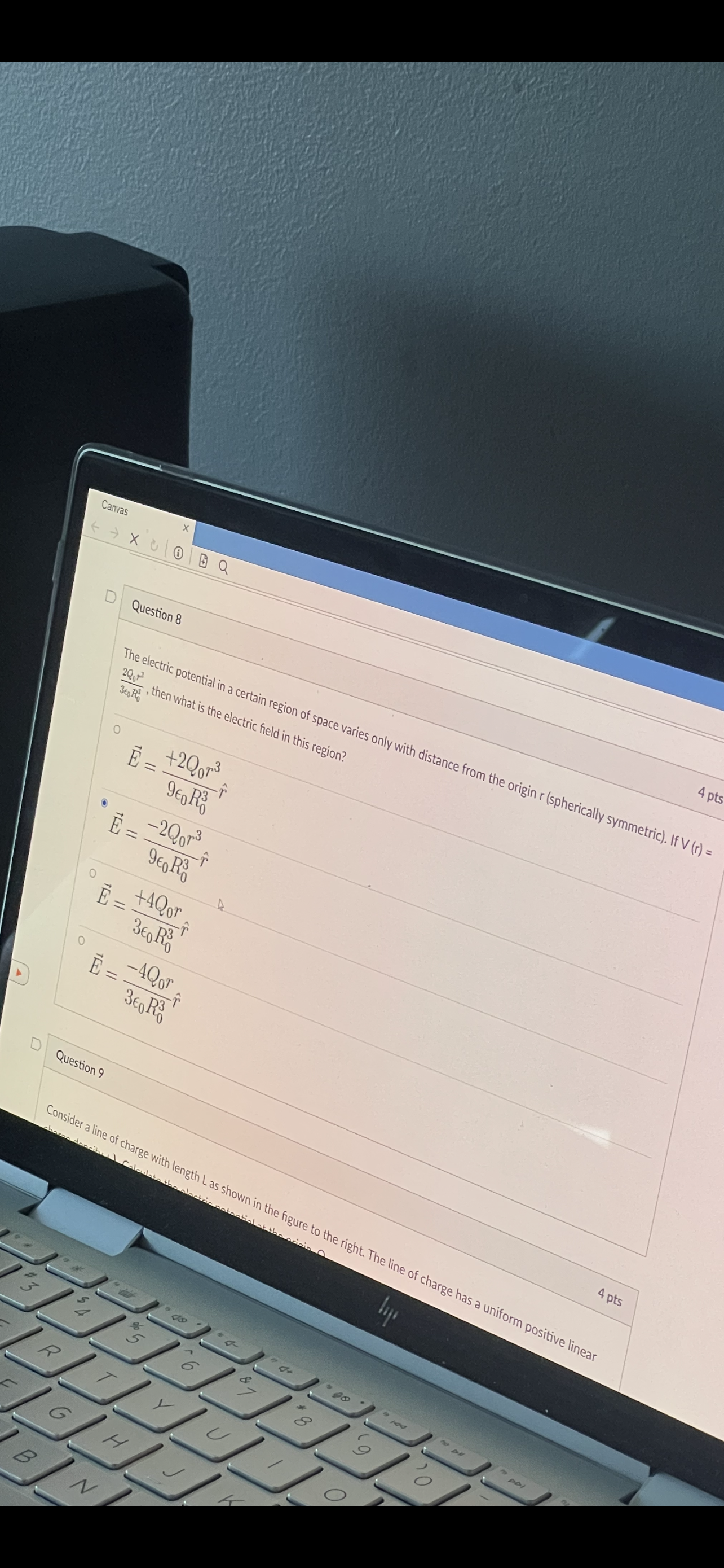 Canvas X ( - X C O B Q D Question