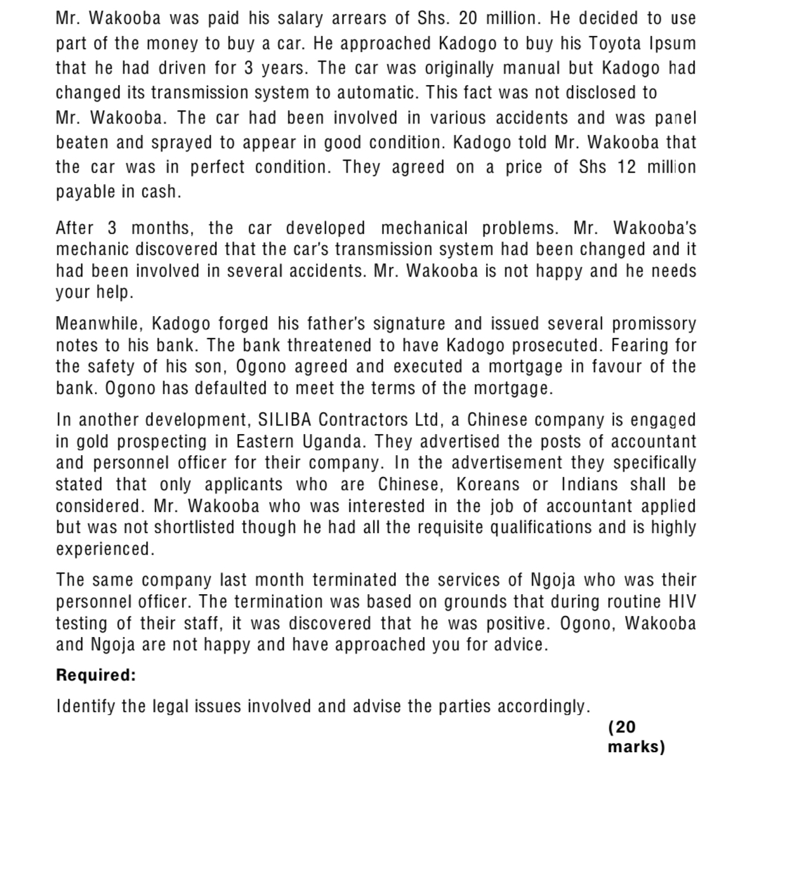 Courts, explain the hierarchy in judicial authority of Courts in Uganda, starting