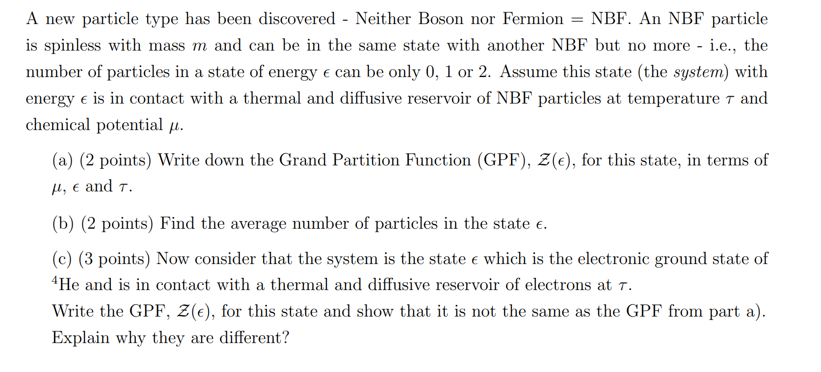 How do I solve this? A new particle type has been discovered